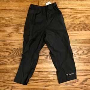 Columbia rain pants size 4T